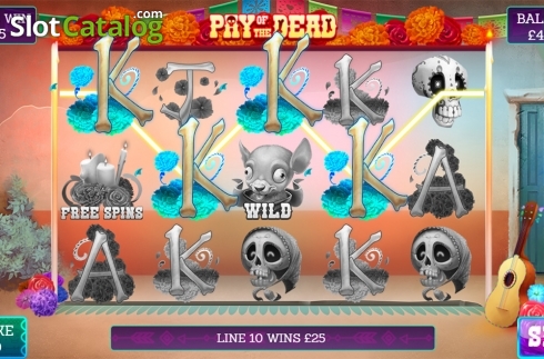 Скрин3. Pay of the Dead слот