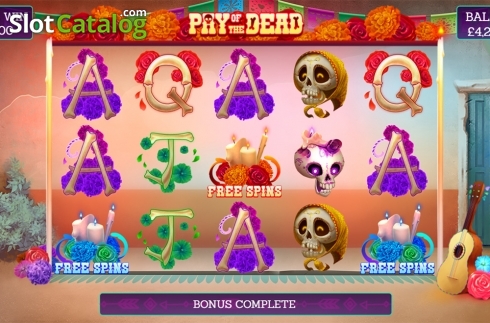 Скрин4. Pay of the Dead слот