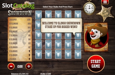 Скрин2. Slingo Showdown слот