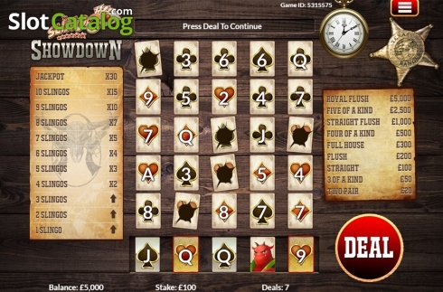 Скрин3. Slingo Showdown слот