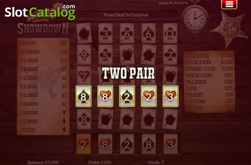 Скрин4. Slingo Showdown слот