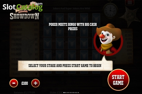 Скрин7. Slingo Showdown слот