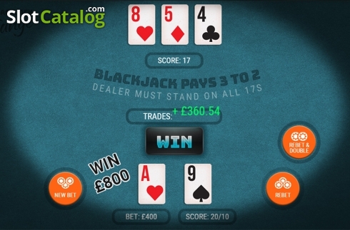 Скрин4. Blackjack X-Change слот