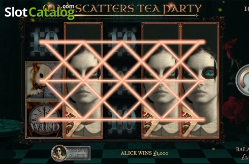 Скрин4. Mad Scatters Tea Party слот