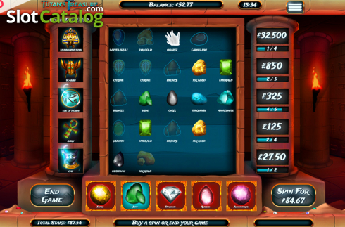 Скрин6. Tutan's Treasure слот