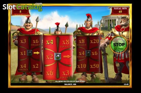 Скрин5. Slingo Maximus Soldier of Rome слот