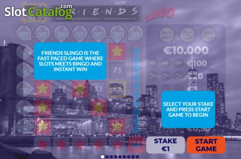 Скрин7. Friends Slingo слот