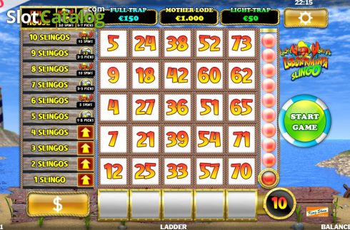 Скрин3. Slingo Lucky Larrys Lobstermania слот