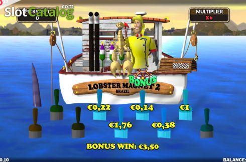Скрин7. Slingo Lucky Larrys Lobstermania слот