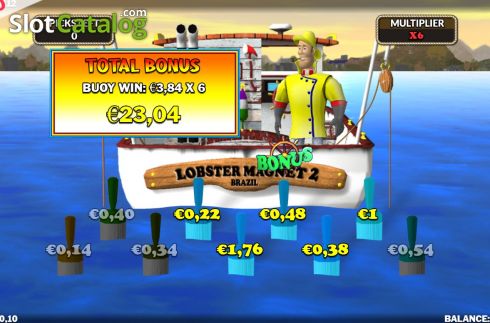 Скрин9. Slingo Lucky Larrys Lobstermania слот