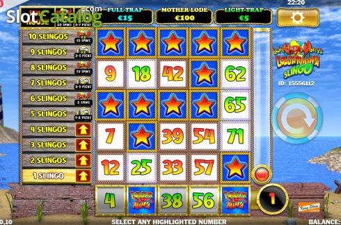 Скрин4. Slingo Lucky Larrys Lobstermania слот