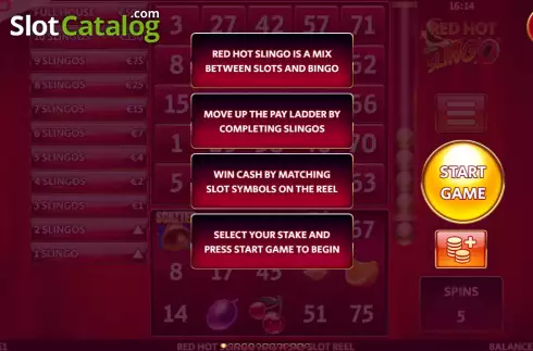 Скрин9. Red Hot Slingo слот