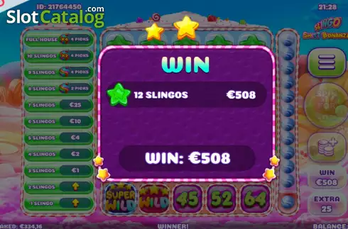 Скрин9. Slingo Sweet Bonanza слот