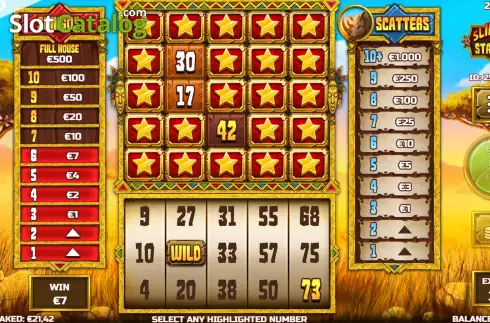 Скрин6. Slingo Stampede слот