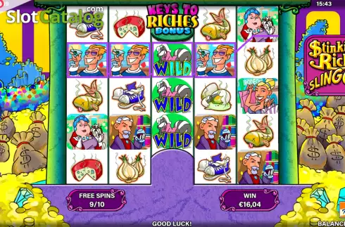 Скрин8. Stinkin Rich Slingo слот