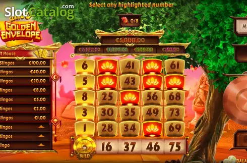 Скрин3. Slingo Golden Envelope слот
