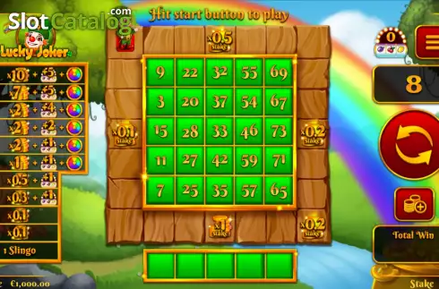 Скрин3. Slingo Lucky Joker слот