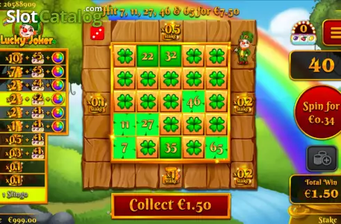 Скрин4. Slingo Lucky Joker слот