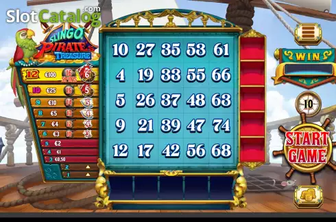 Скрин3. Slingo Pirate's Treasure слот