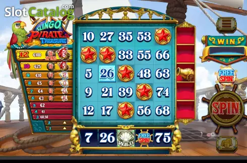 Скрин5. Slingo Pirate's Treasure слот