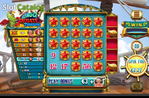 Скрин7. Slingo Pirate's Treasure слот