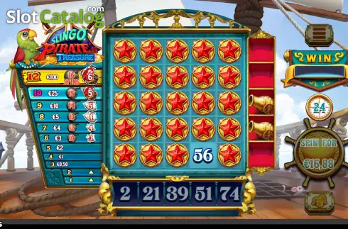 Скрин8. Slingo Pirate's Treasure слот