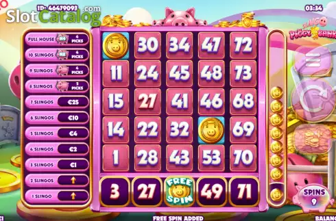 Скрин4. Slingo Piggy Bank слот