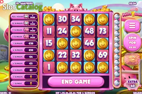 Скрин6. Slingo Piggy Bank слот