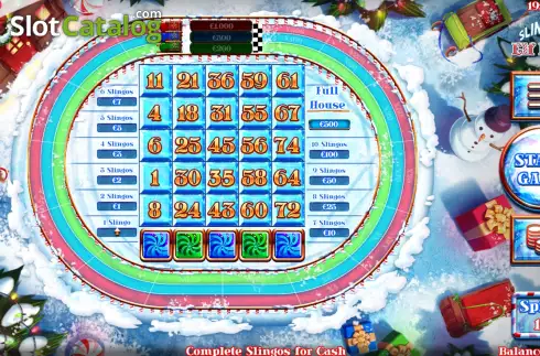 Скрин2. Slingo Elf Blitz слот