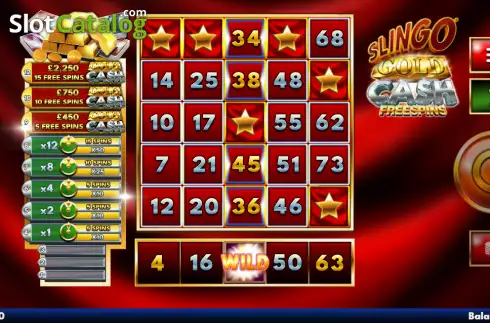 Скрин3. Slingo Gold Cash слот