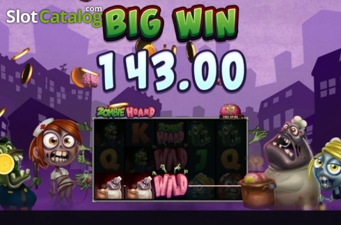Скрин5. Zombie Hoard слот