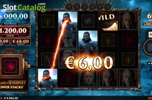 Скрин4. Game of Thrones Power Stacks слот