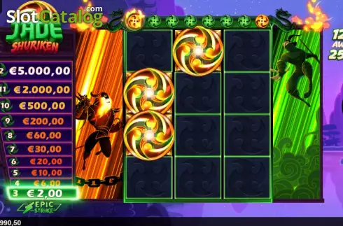 Скрин6. Jade Shuriken слот