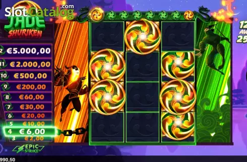 Скрин7. Jade Shuriken слот