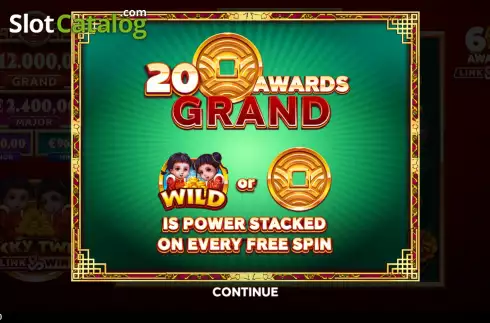 Скрин2. Lucky Twins Link and Win слот