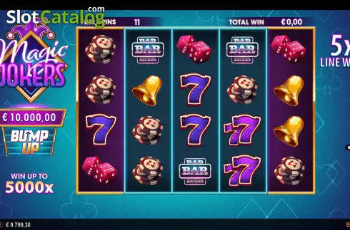 Скрин7. Magic Jokers слот