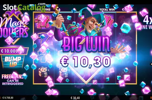 Скрин8. Magic Jokers слот