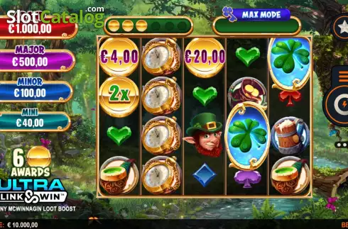 Скрин3. Spinny McWinnagin Loot Boost слот