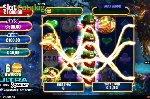 Скрин9. Spinny McWinnagin Loot Boost слот