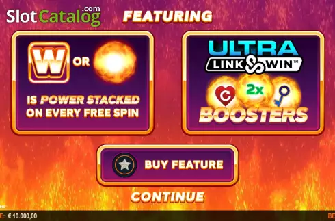 Скрин2. Links of Flame слот