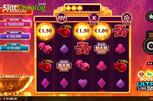 Скрин3. Links of Flame слот