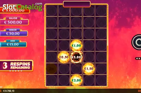 Скрин8. Links of Flame слот