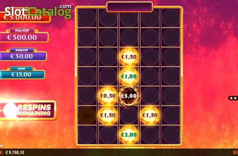 Скрин9. Links of Flame слот