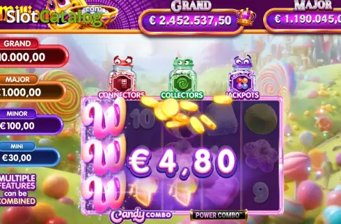 Скрин3. Candy Combo - Power Combo King Millions слот