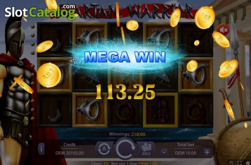 Скрин4. Spartan Warrior (Slot Exchange) слот