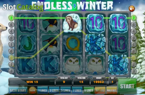 Скрин3. Endless Winter слот