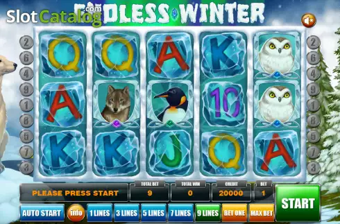 Скрин2. Endless Winter слот