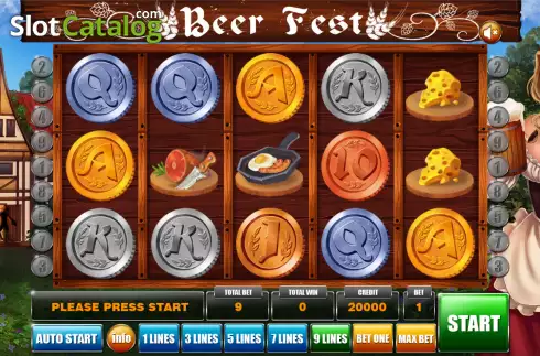 Скрин2. Beer Fest (Slot Exchange) слот