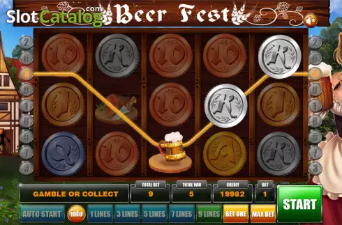 Скрин3. Beer Fest (Slot Exchange) слот