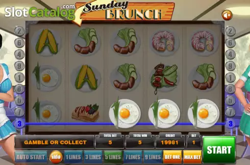 Скрин3. Sunday Brunch слот